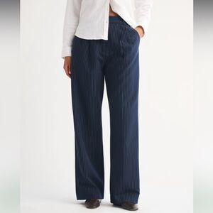 Abercrombie & Fitch Curve Love Sloane Tailored Wide Leg Pant